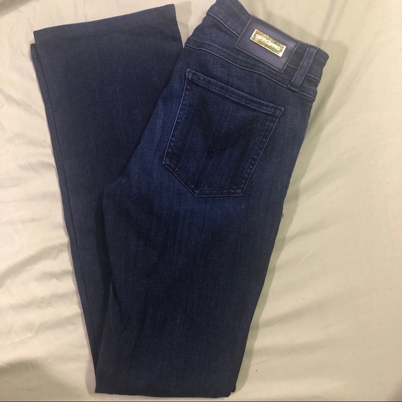 Marciano Mid Rise Mini Flare Jeans - Picture 1 of 8